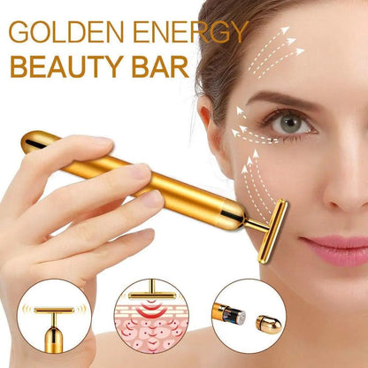 24K Gold Facial Massage Electric Roller | 馃敟FLAT 61% OFF SALE馃敟