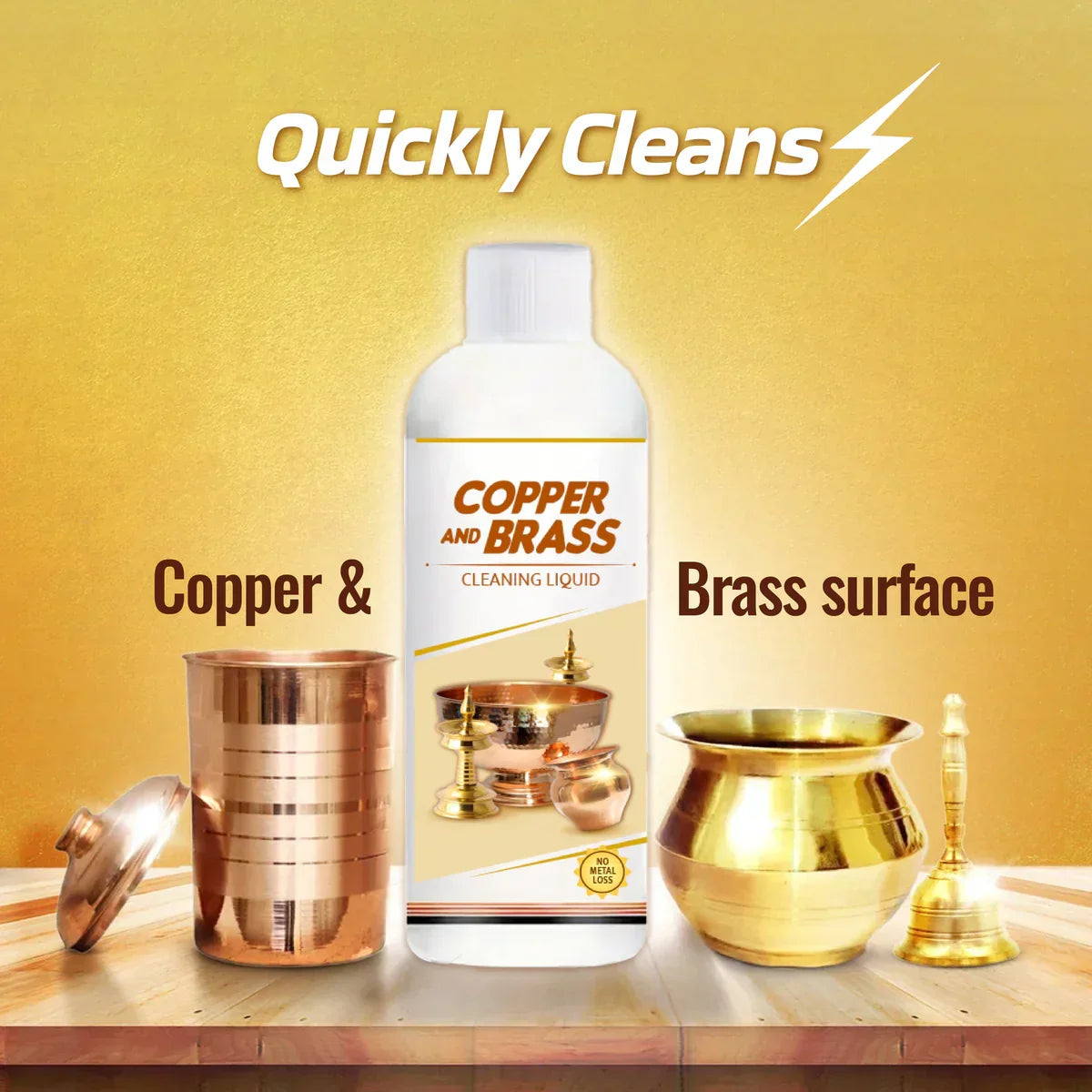 ShineBright鈩� - Instant Copper & Brass Cleaning Liquid 鉁煡� (Buy 1 Get 1 Free馃敟馃敟) Limited Period Offer