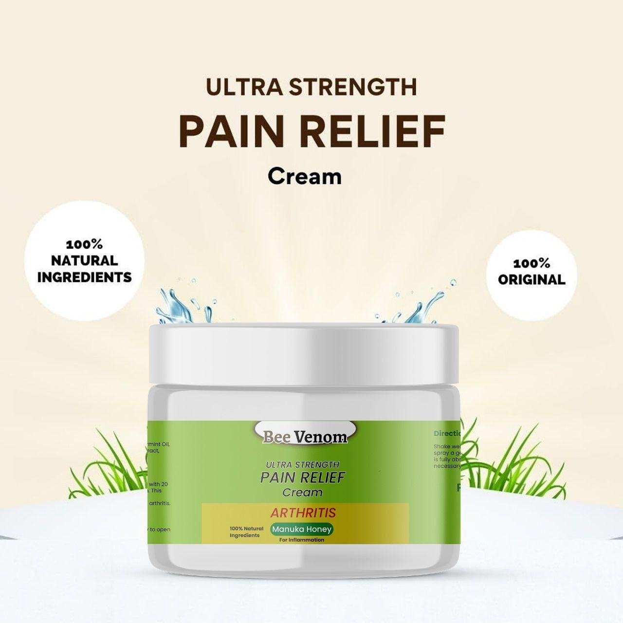 Bee Venom Ultra Strength Pain Relief Cream |馃敟 BUY 1 GET 1 FREE馃敟
