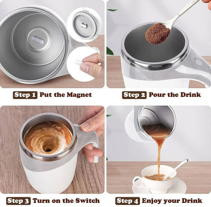 Automatic Stirring Coffee Mug
