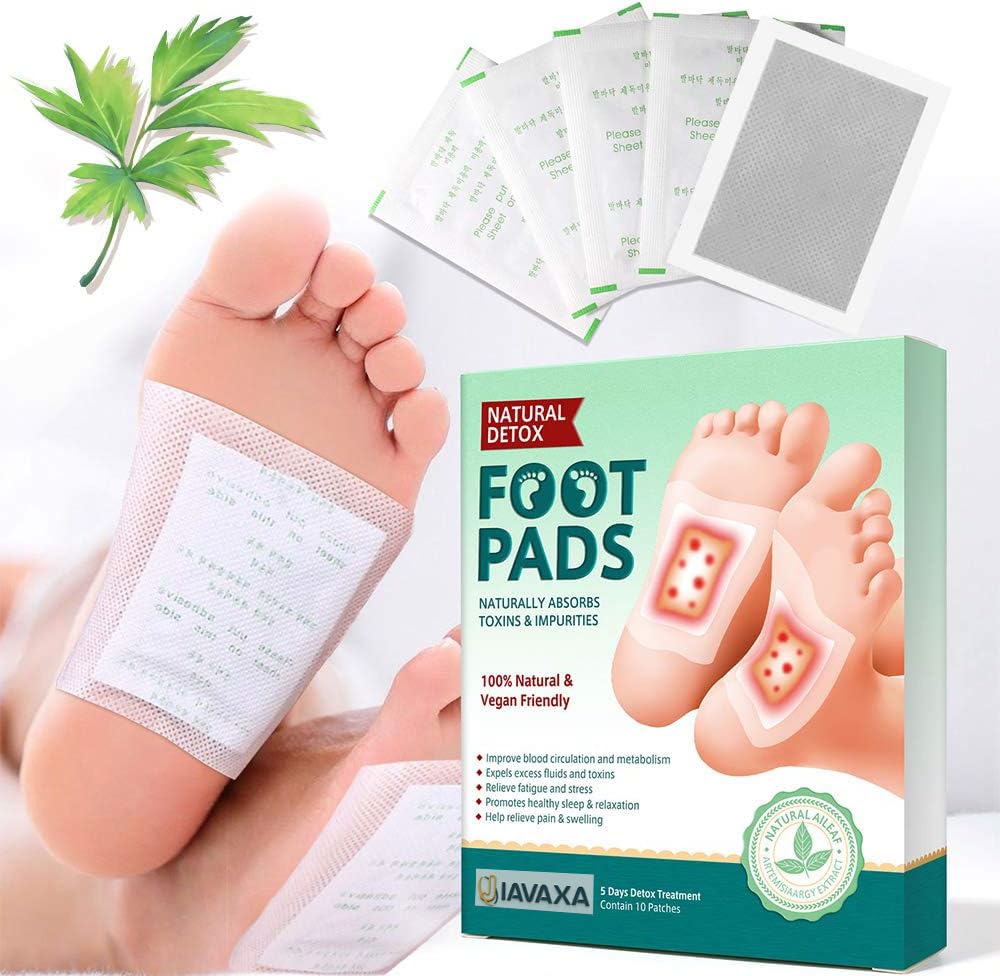 Premium Detox Foot Patches (Pack of 10) 饾樈饾櫔饾櫘 1 饾檪饾櫄饾櫓 1 饾檨饾櫑饾櫄饾櫄 饾檴饾櫅饾櫅饾櫄饾櫑
